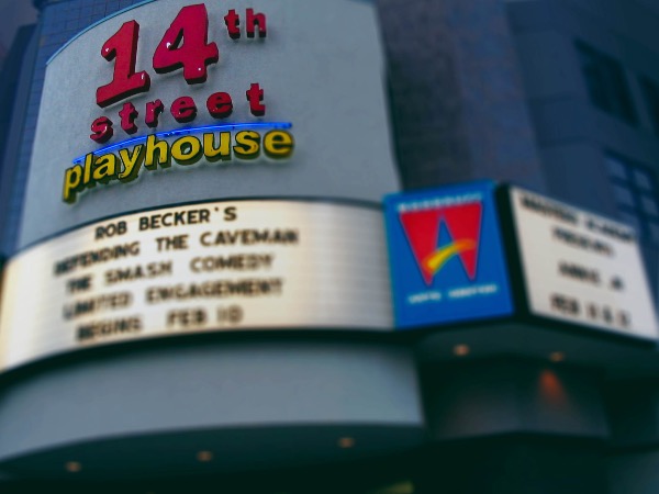 14th Street Playhouse sign and marquee